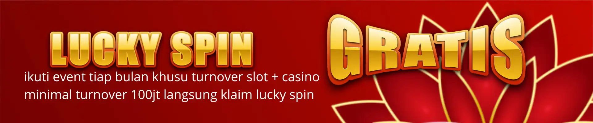 EVENT TURNOVER BULANAN LUCKY SPIN TAMPA ZONK